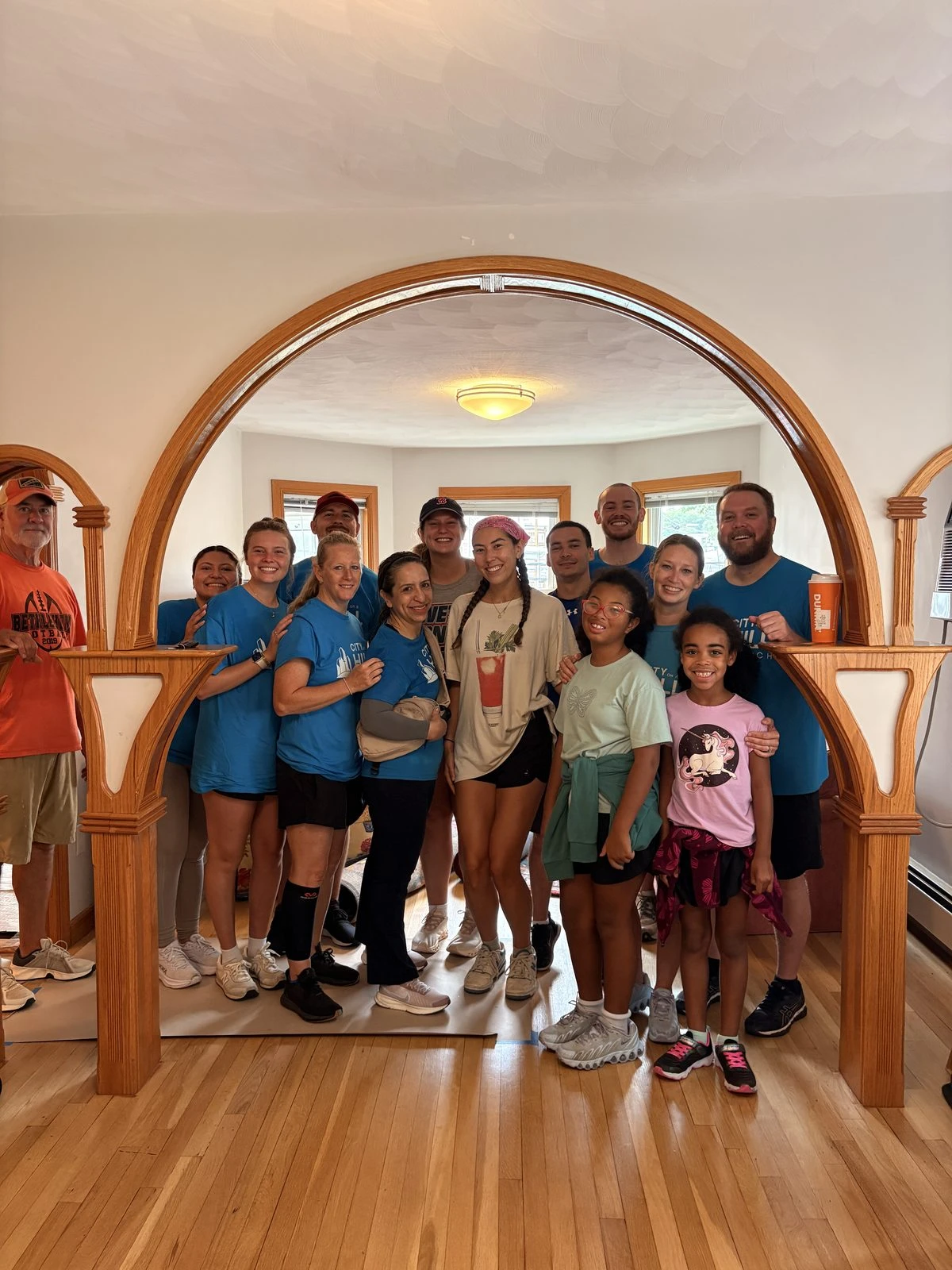 Cross Pointe team serving on a mission trip