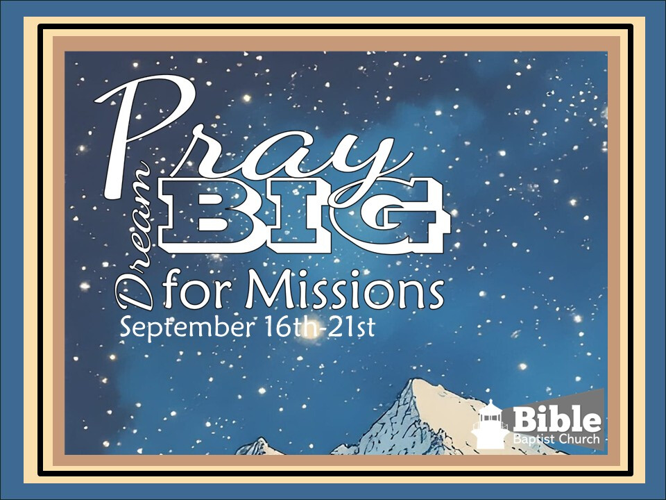 Missions Conference