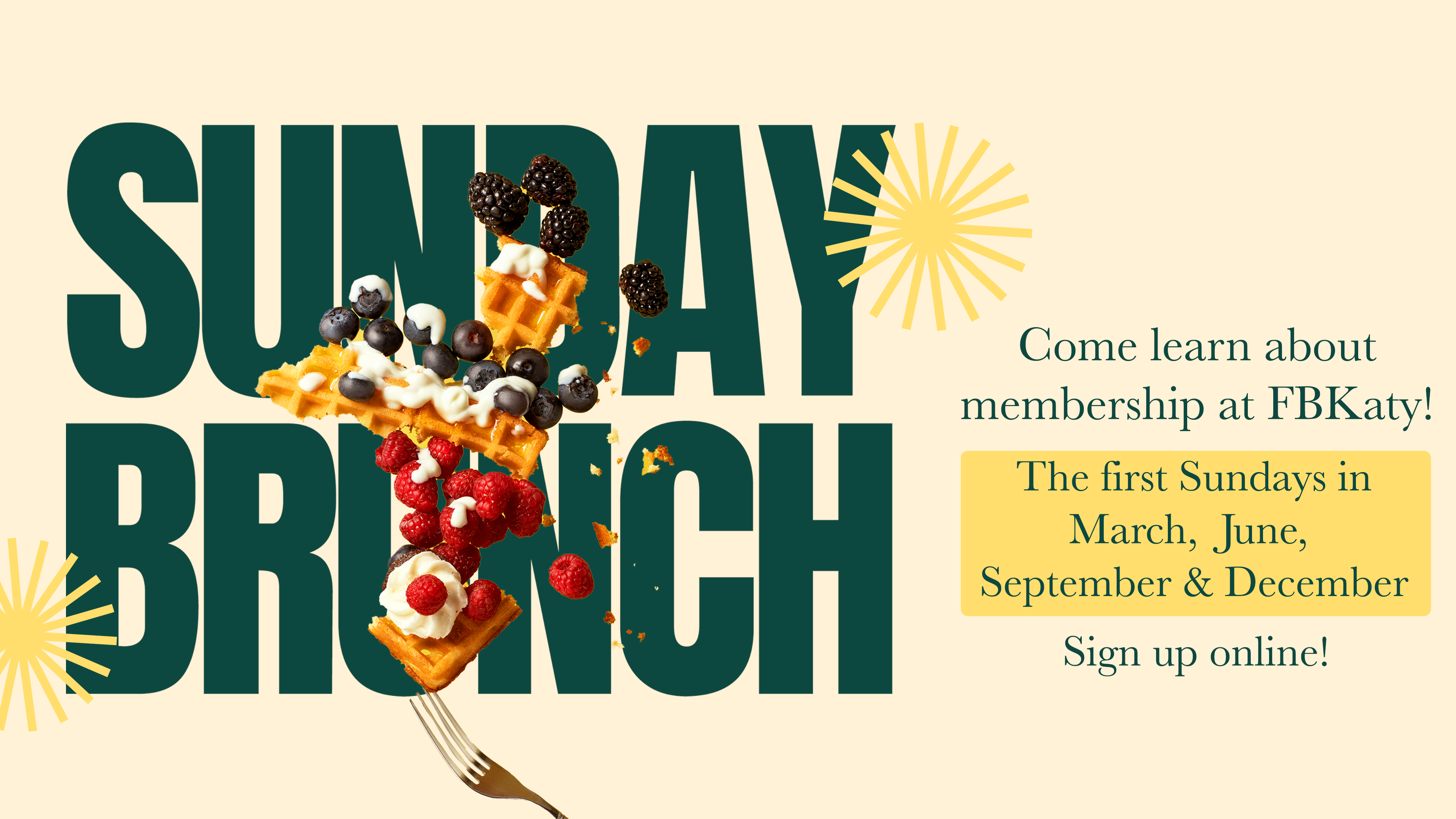 Sunday Brunch (Church Membership Informational)