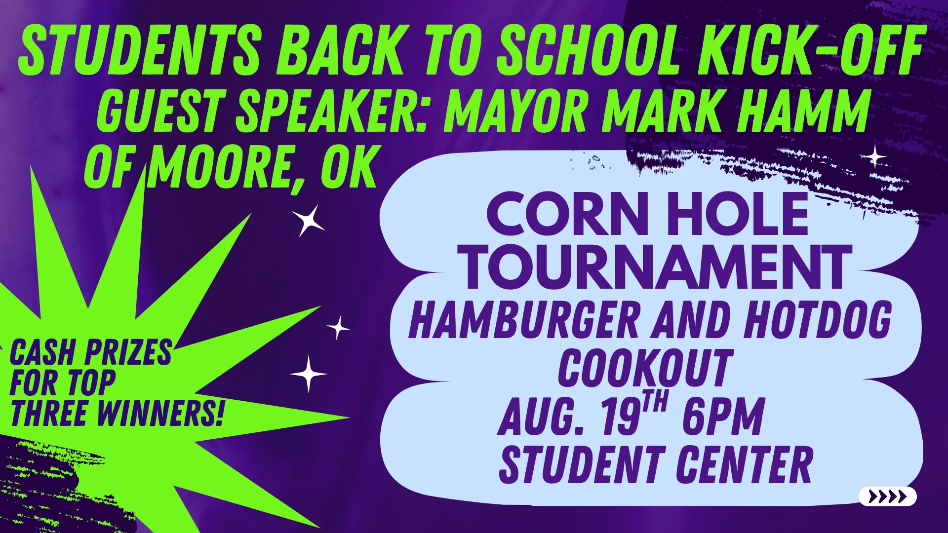 Students Back to School Kick-Off