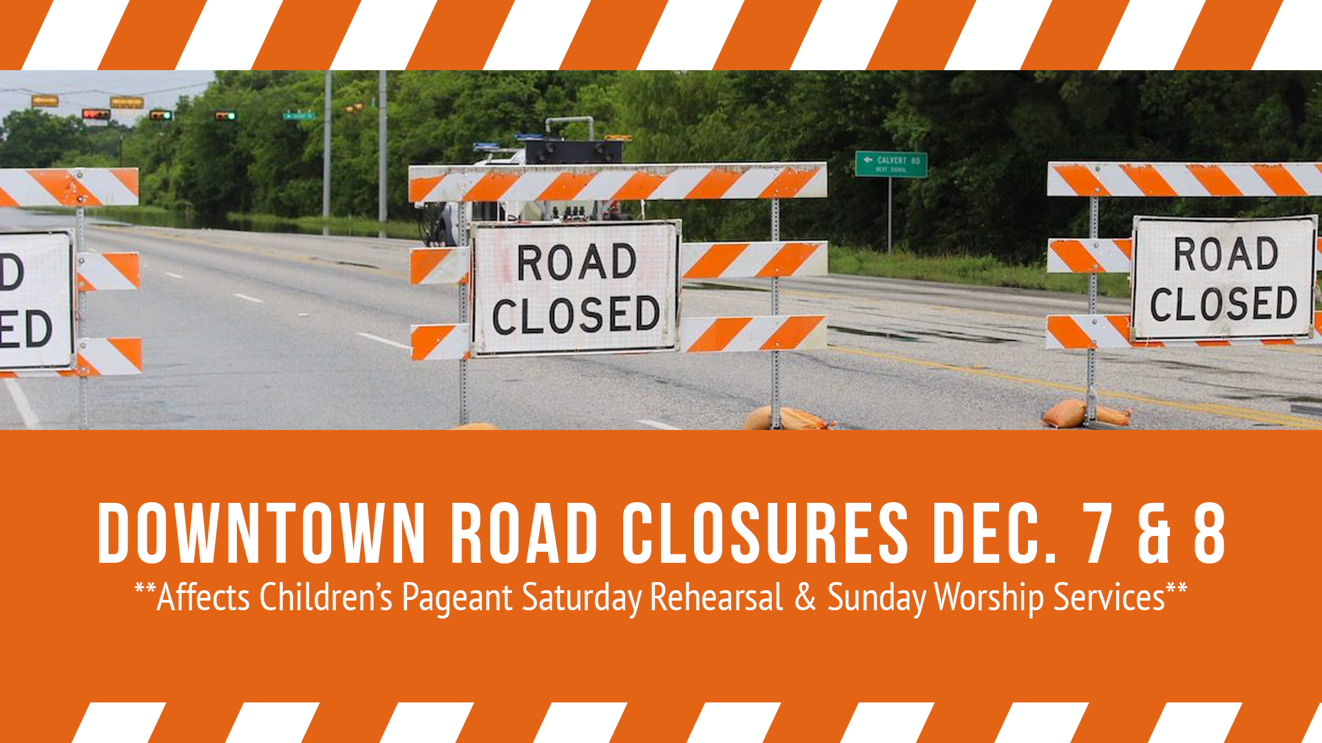 Notice - Road Closures for Rock'n'Roll Marathon