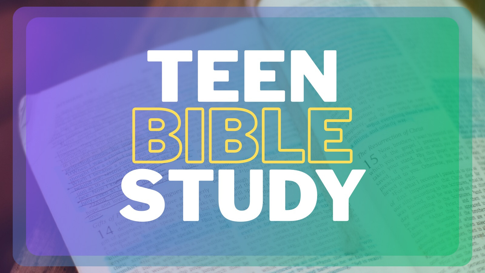 Youth Girls' Life Group