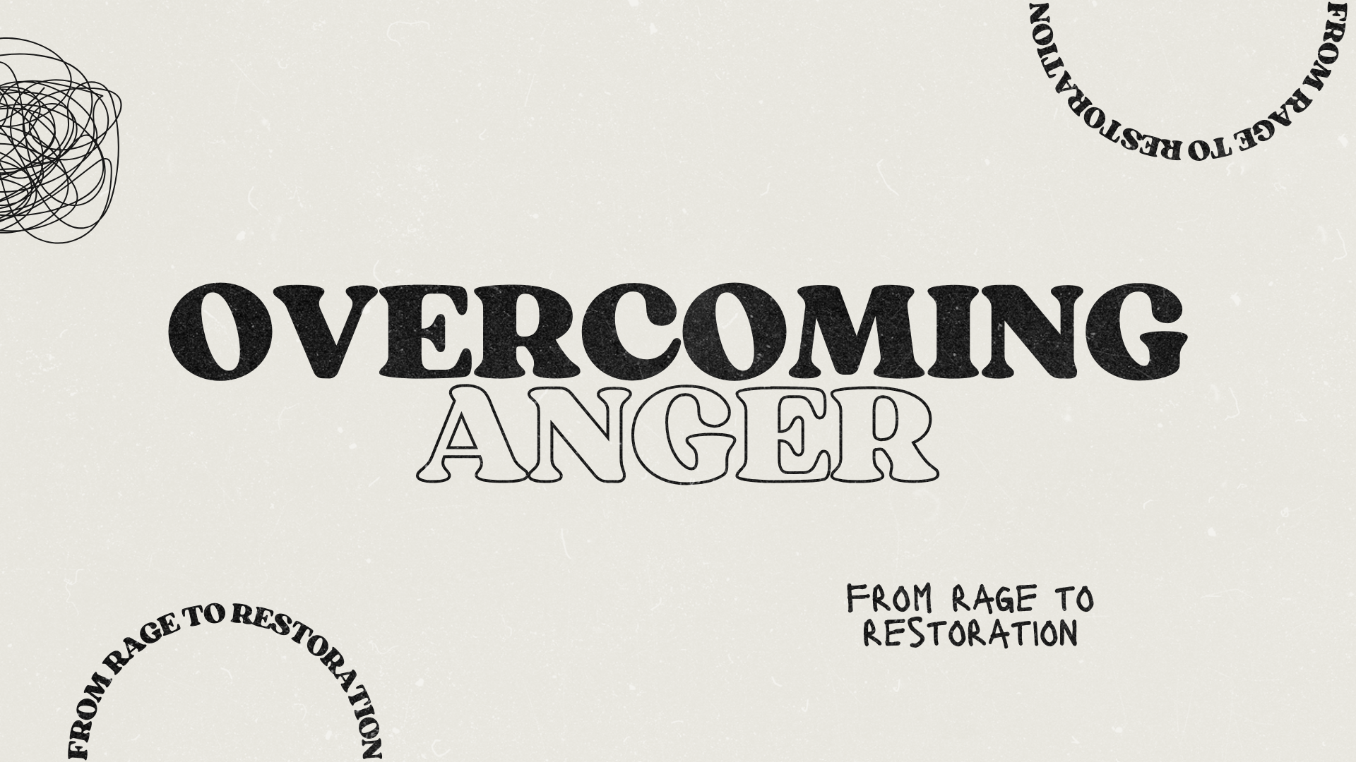 Overcoming Anger Part 2