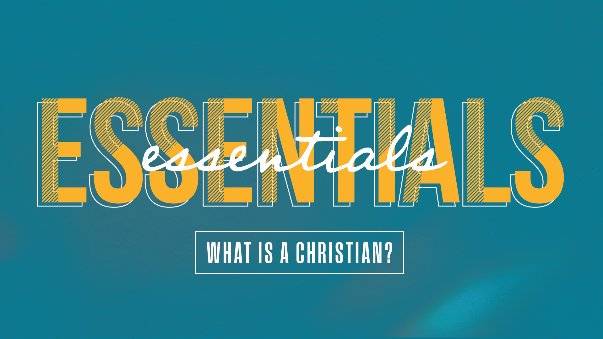 New Series: Essentials