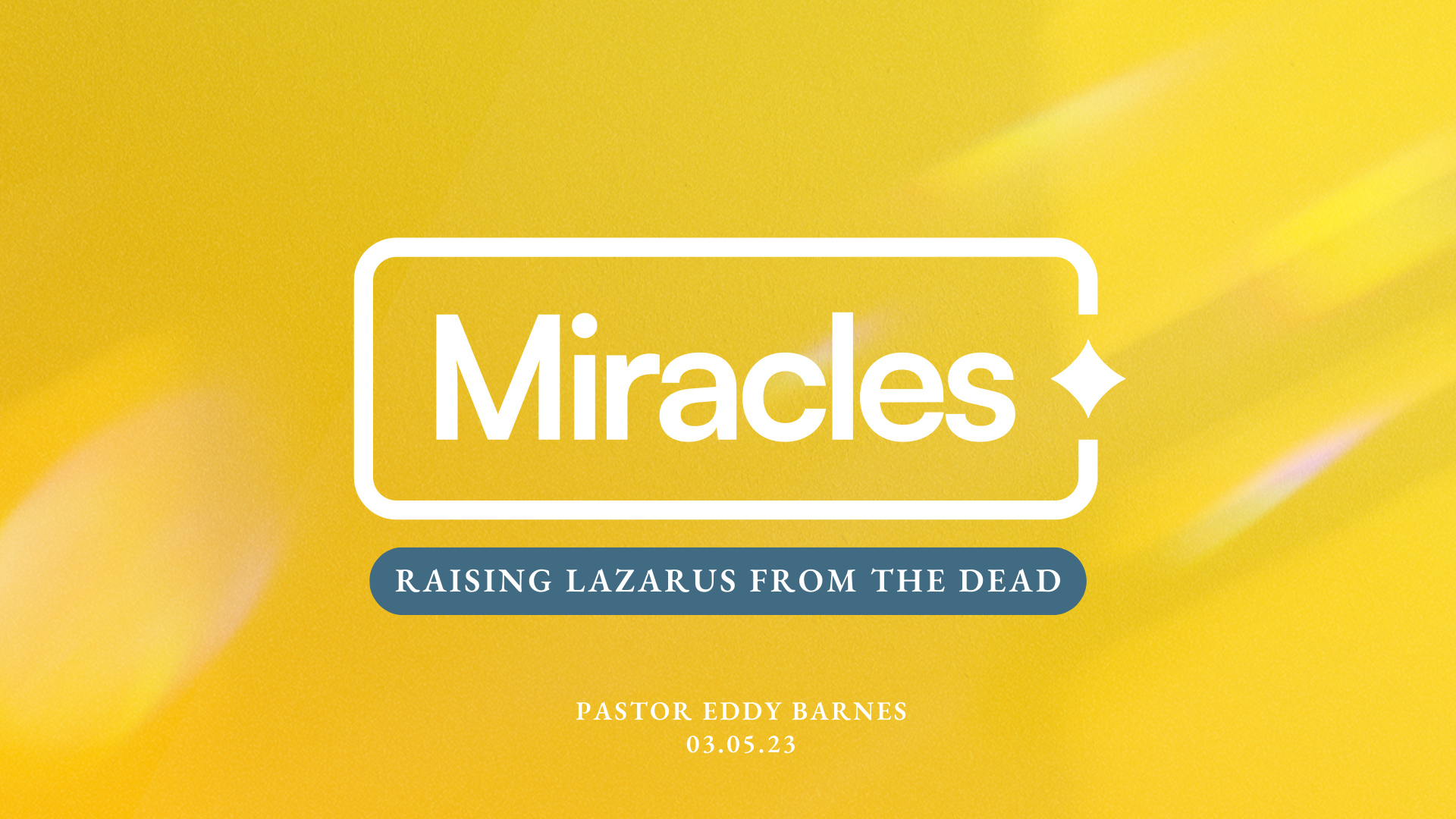 Miracles - Raising Lazarus From The Dead episode artwork