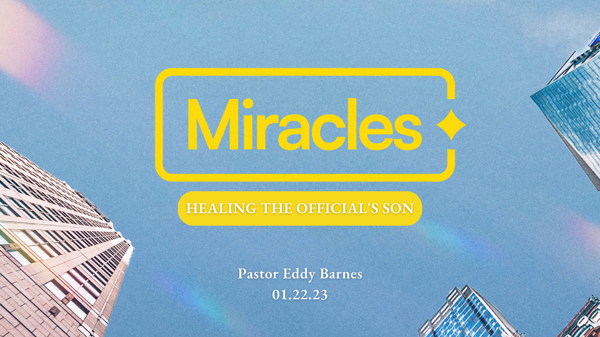 Miracles: Healing The Official's Son episode artwork