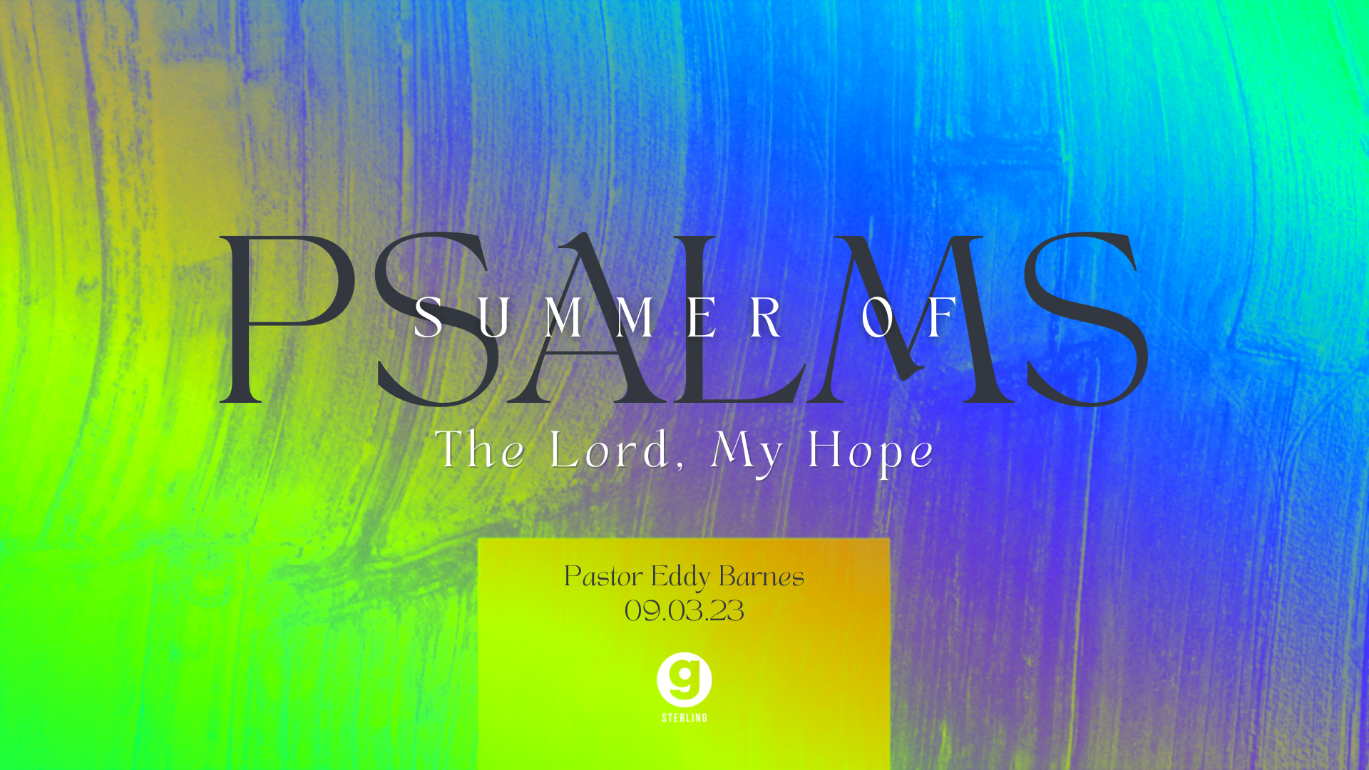 Summer Of Psalms - The Lord, My Hope episode artwork