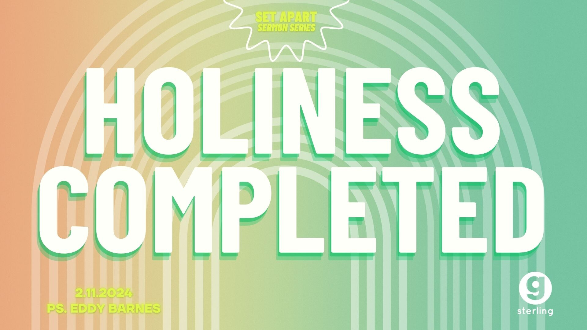 Holiness Completed episode artwork