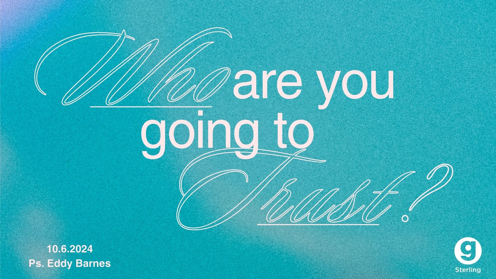 Who Are You Going To Trust? episode artwork