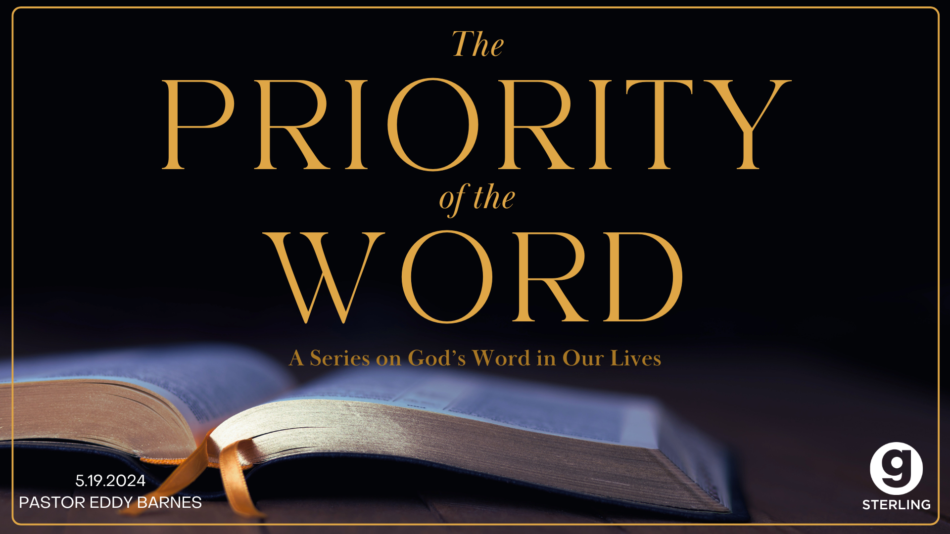 The Priority Of The Word episode artwork
