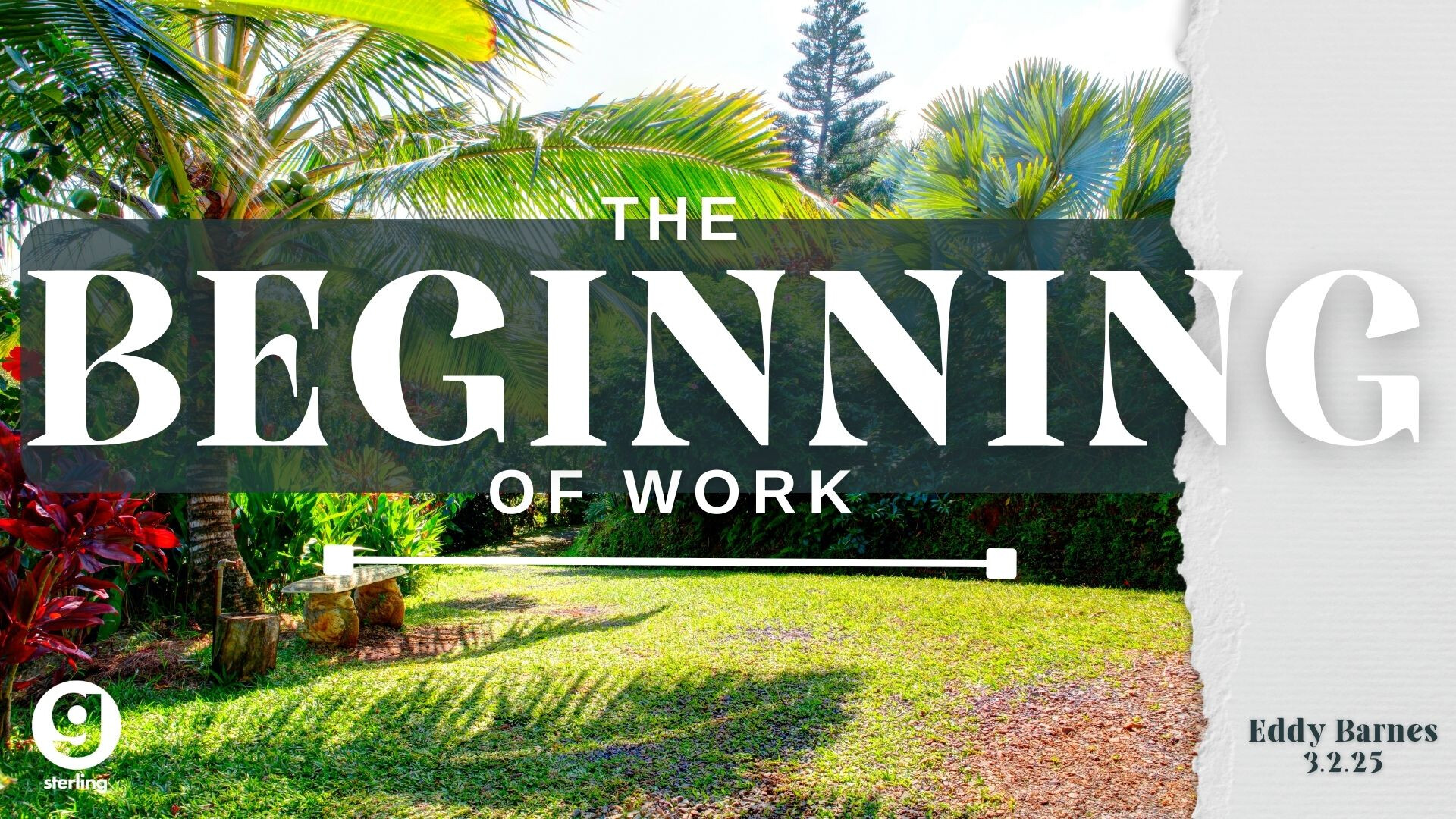 The Beginning Of Work episode artwork