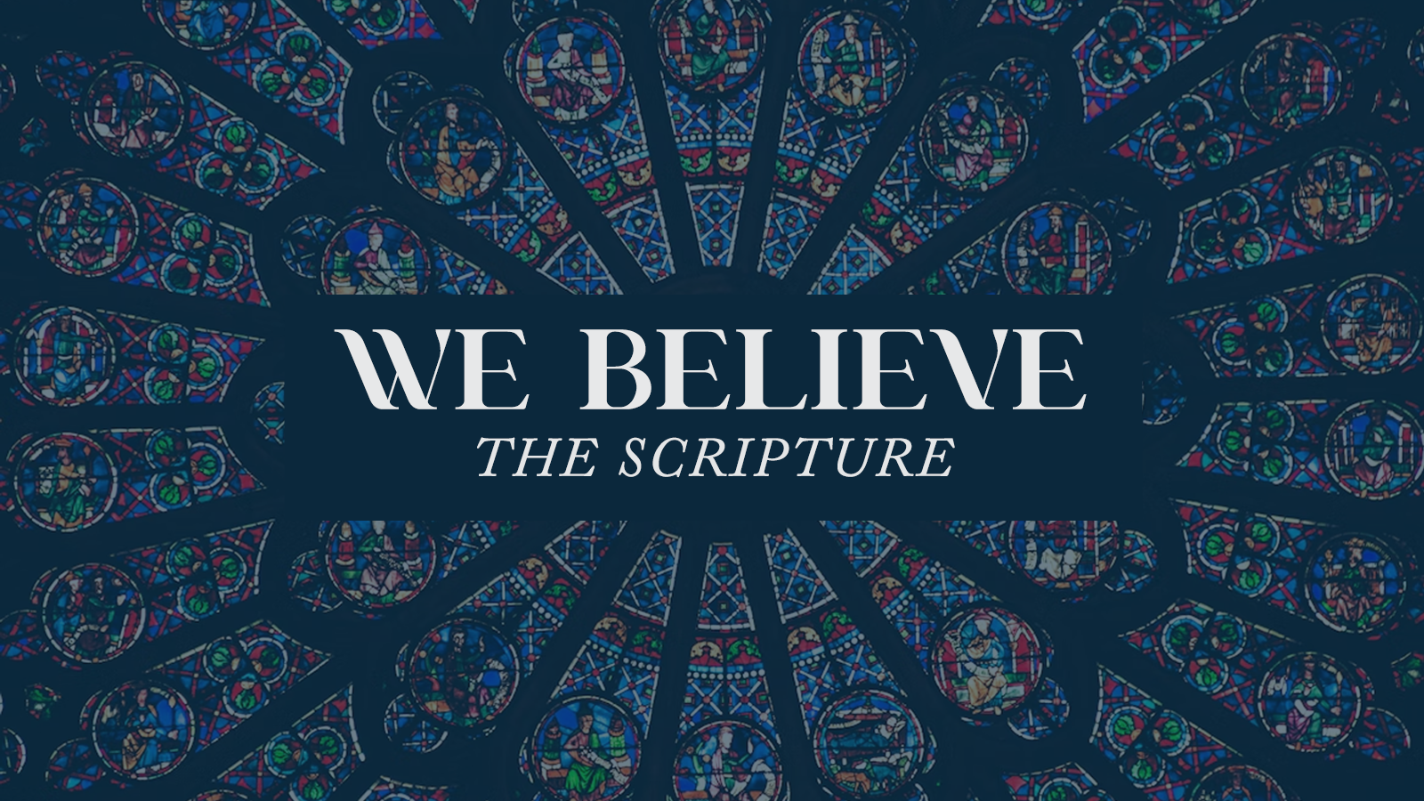 We Believe: The Scripture episode artwork