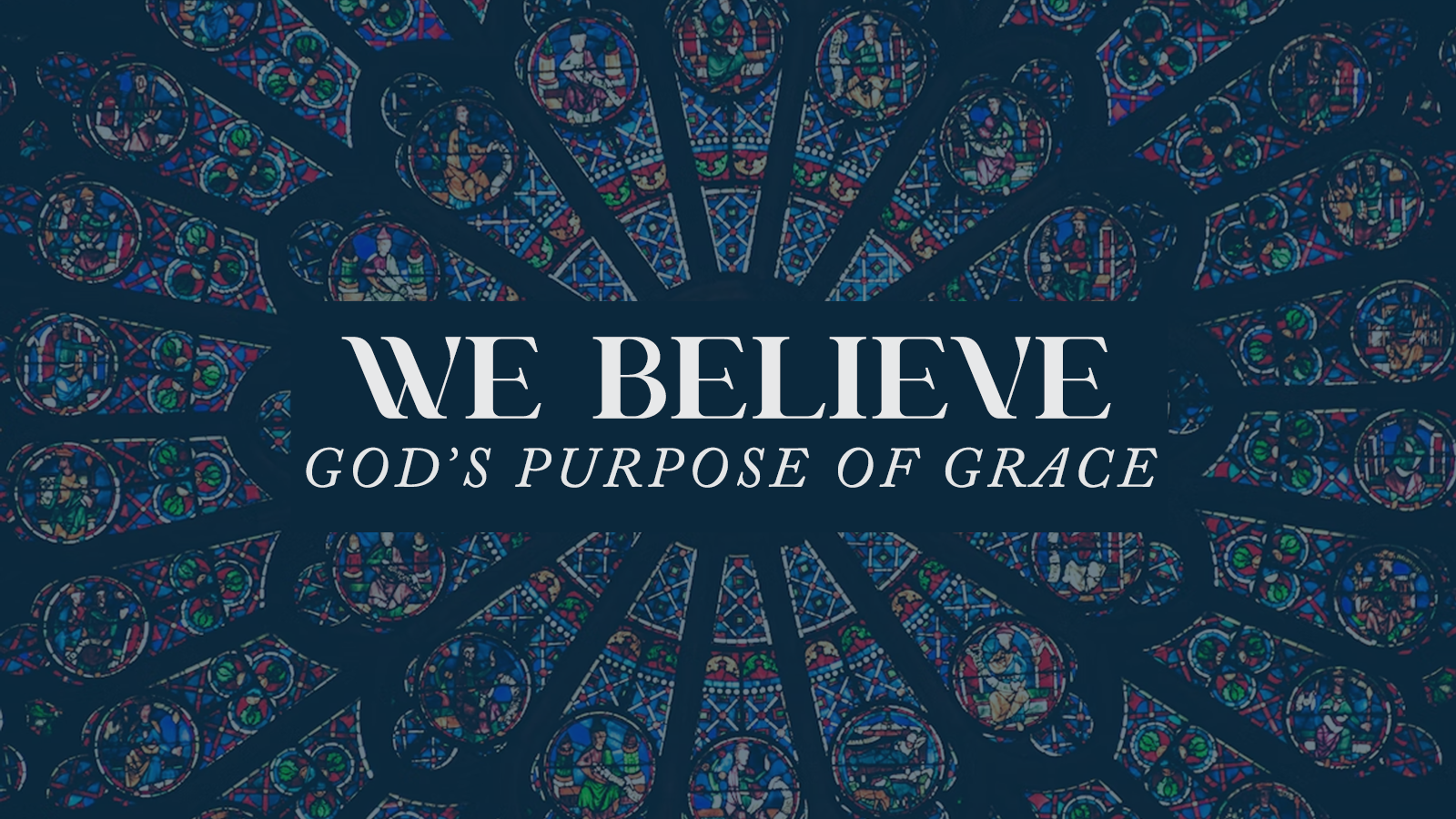 We Believe: God’s Purpose of Grace episode artwork