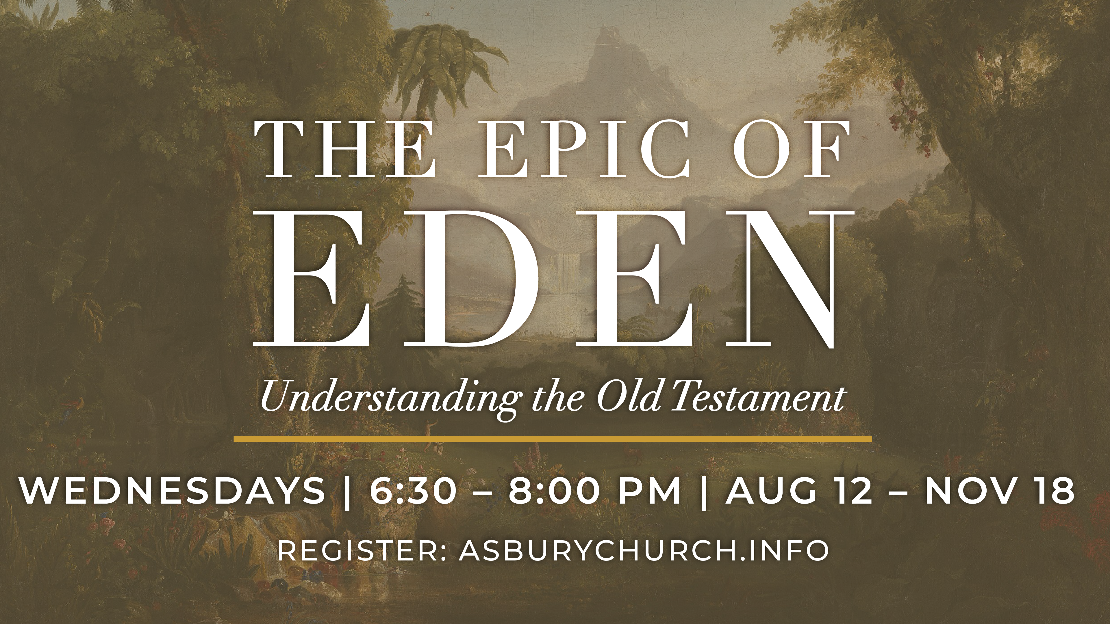 Epic of Eden: Understanding the Old Testament