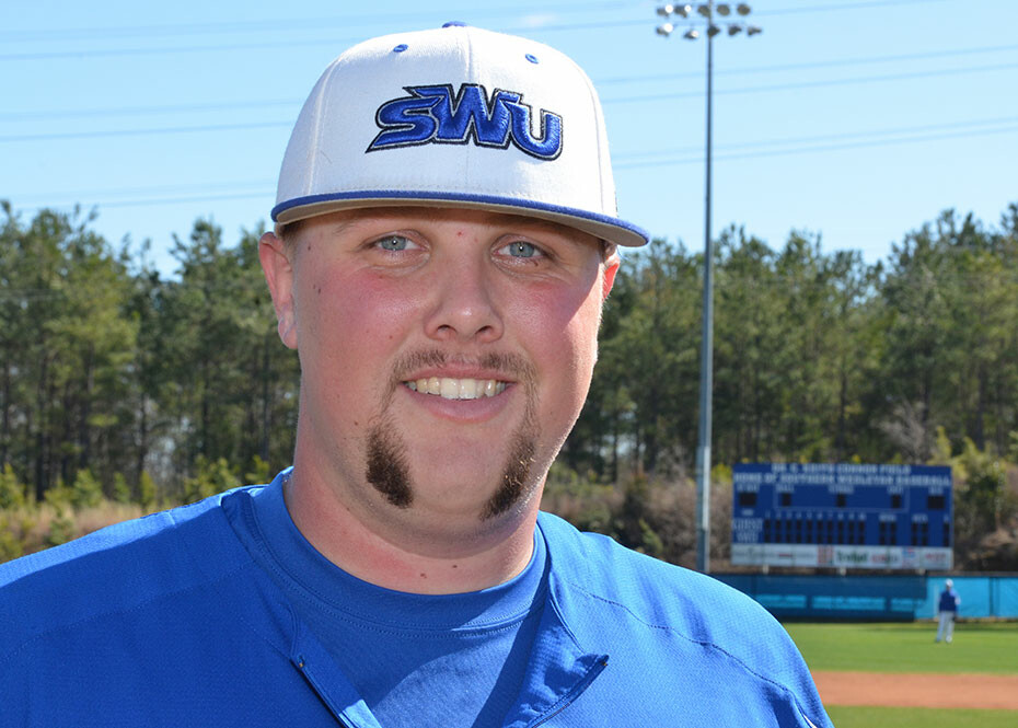 SWU baseball player hits one of life’s major curve balls