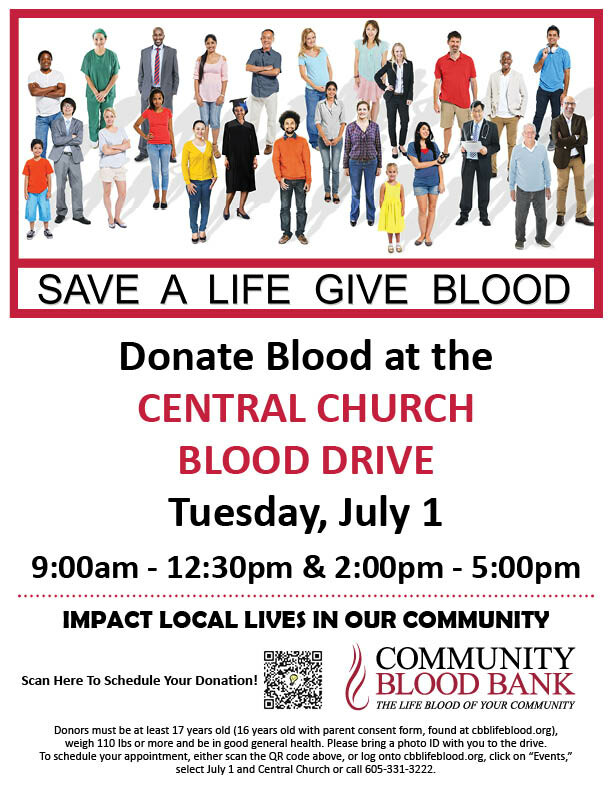 July Blood Drive 