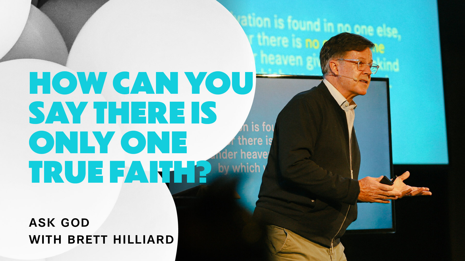 Ask God: How can you say there is only one true faith? (Audio) episode artwork