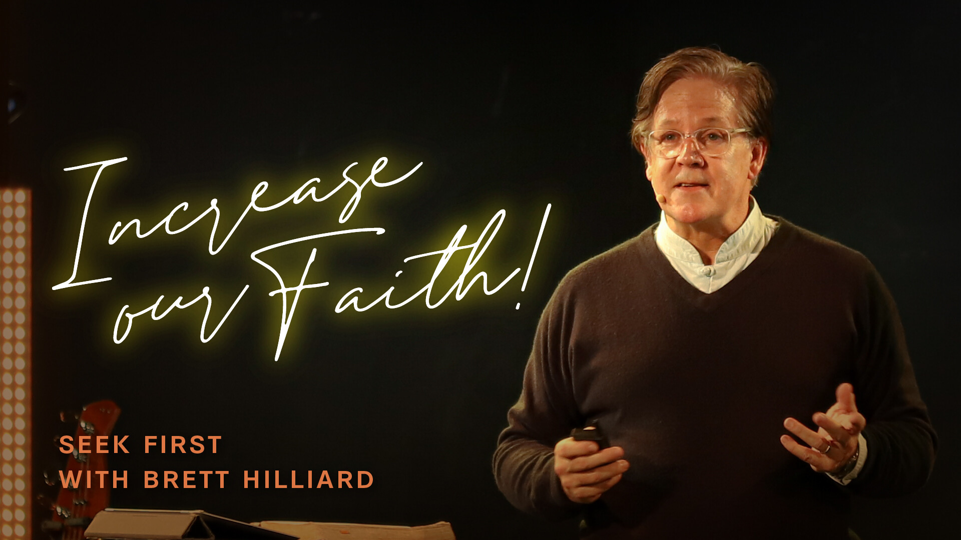 Seek First: Increase Our Faith! (Audio) episode artwork