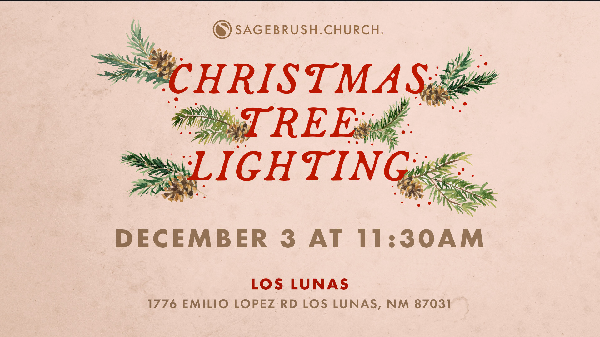 Christmas Tree Lighting (Dec 3)