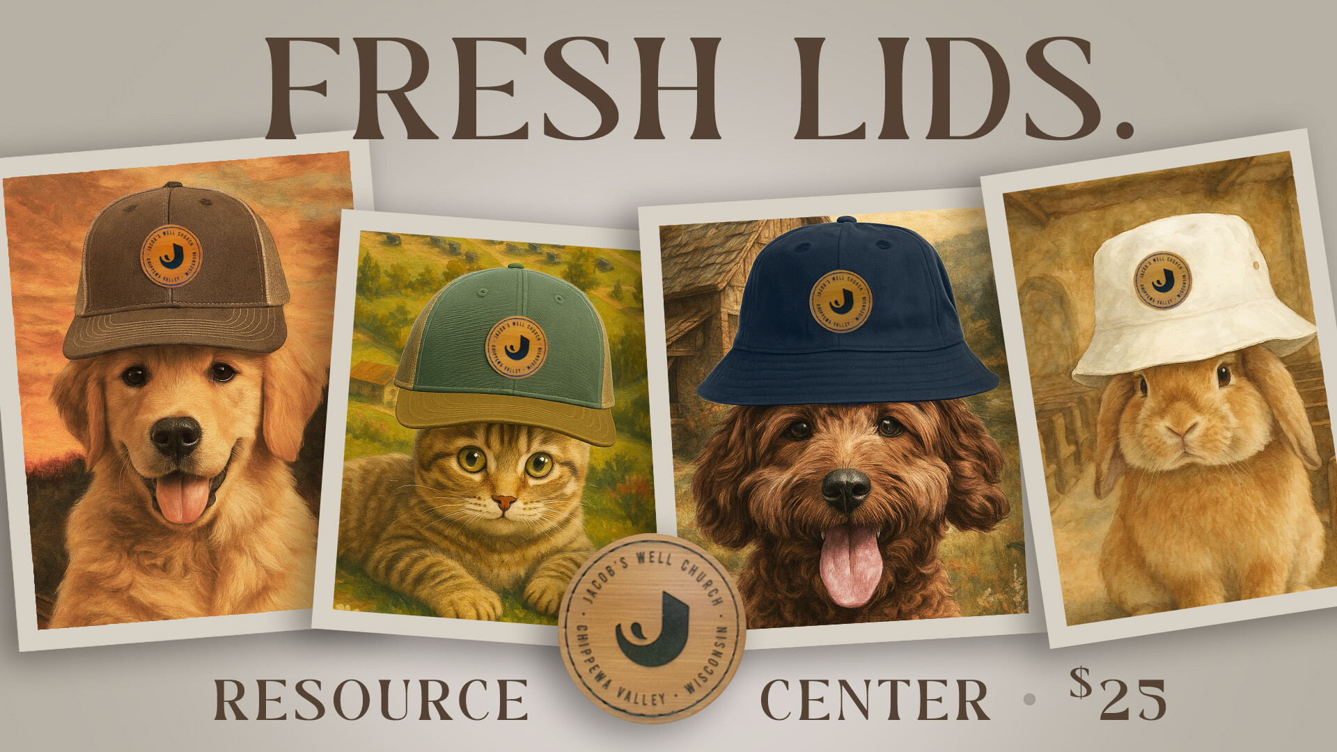 Hats at the Resource Center