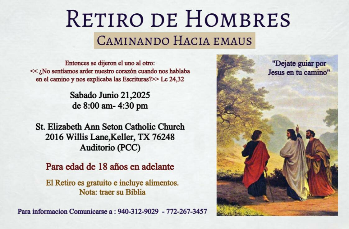 Retiro de Hombres - Caminando Hacia Emaus