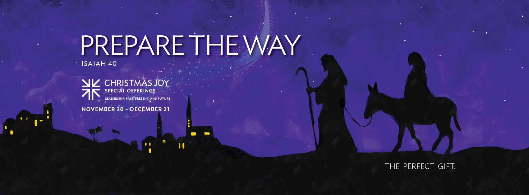 Prepare the way. Isaiah 40