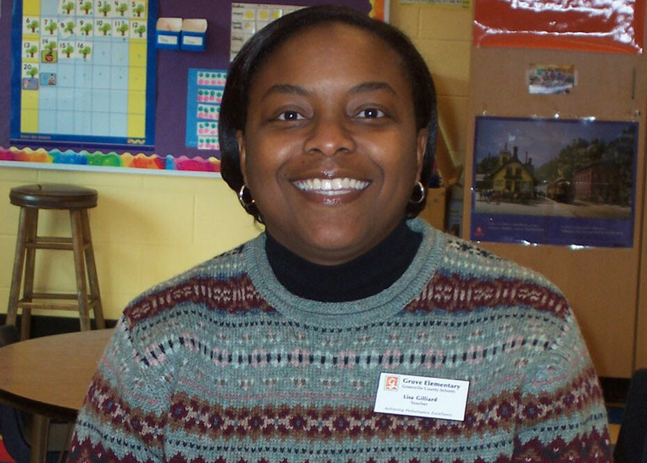 Gilliard named Grove Elementary’s Teacher of the Year 