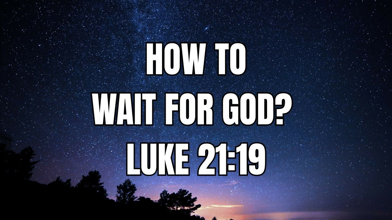 How To Wait For God? (Audio)