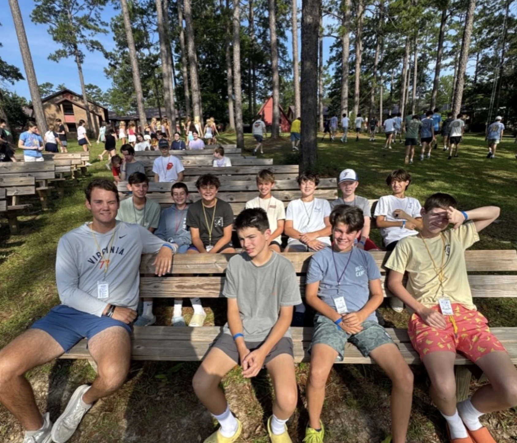 Students at Oakwood Experience retreat