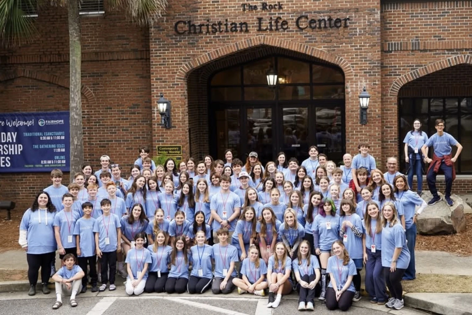 Students in Sunday School