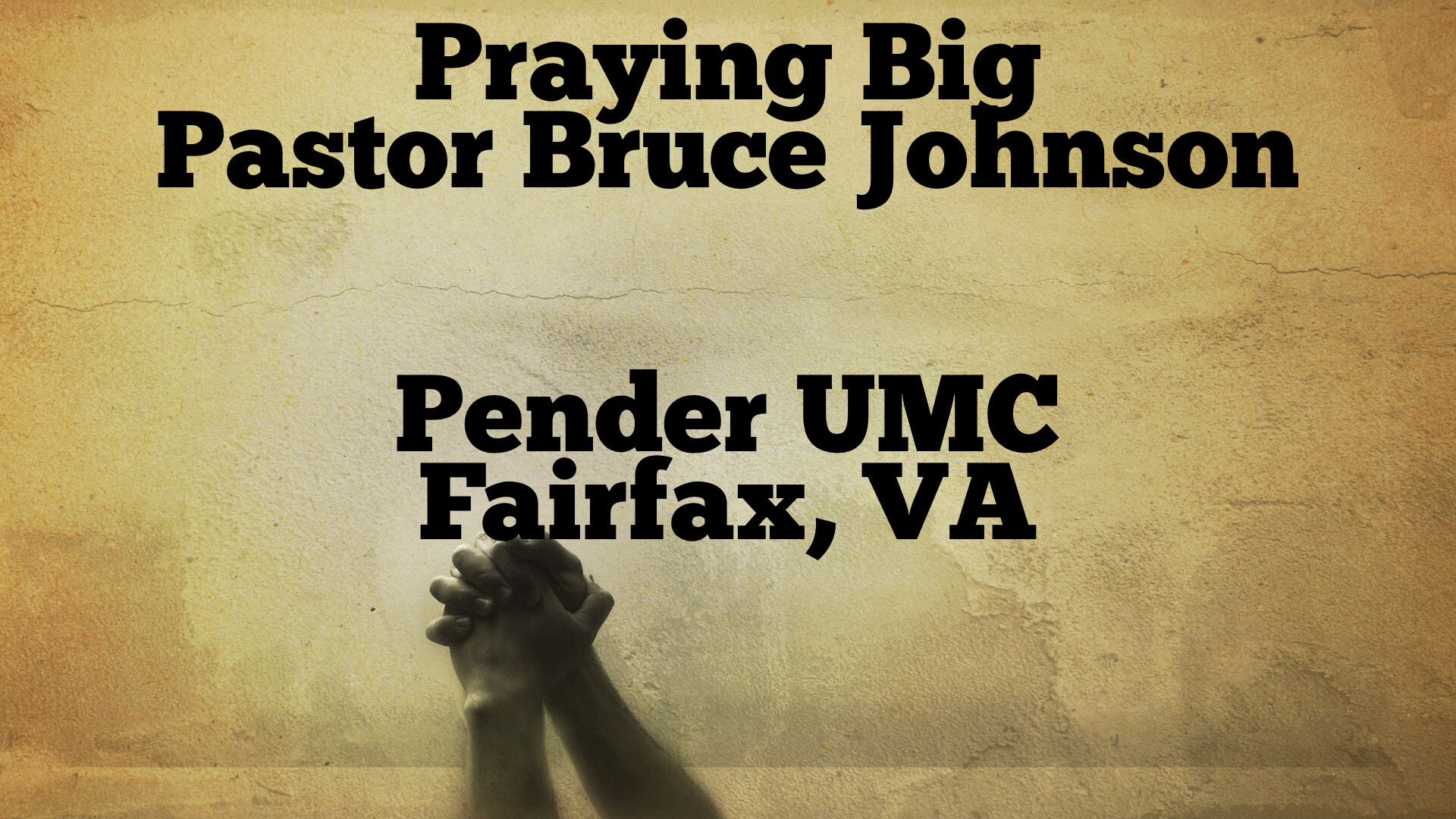 Pender UMC Sermons, Podcasts, Messages and Interviews