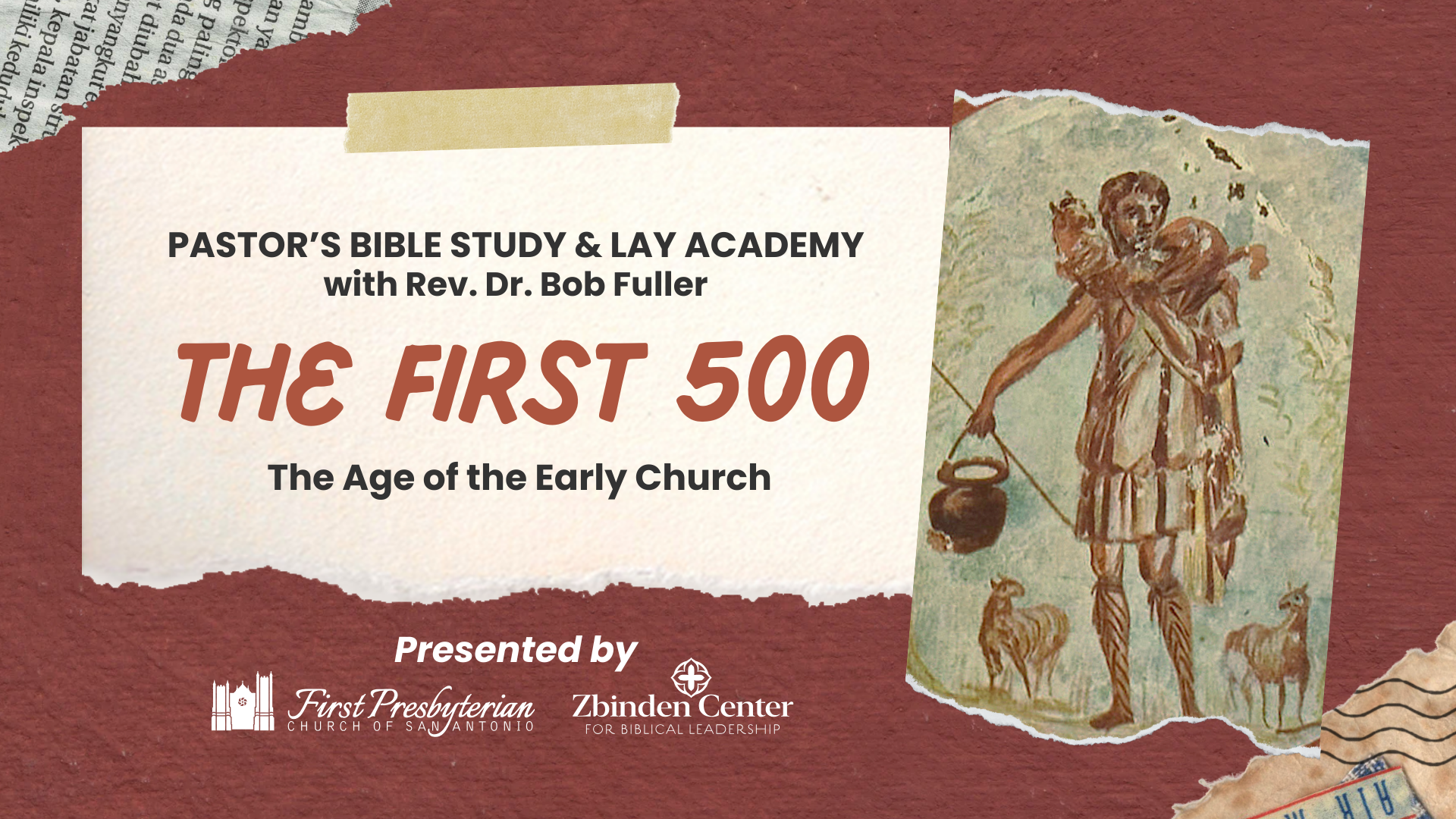 2025 Pastor's Bible Study (PBS) - Fall