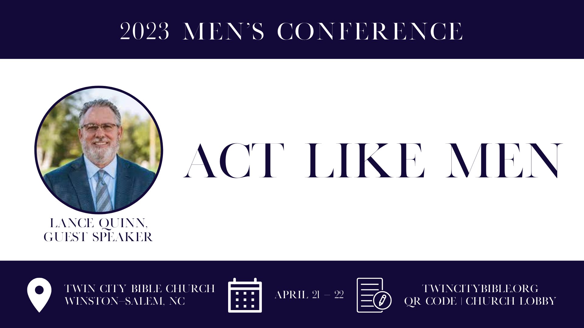 Men’s Conference 2023: Q&A