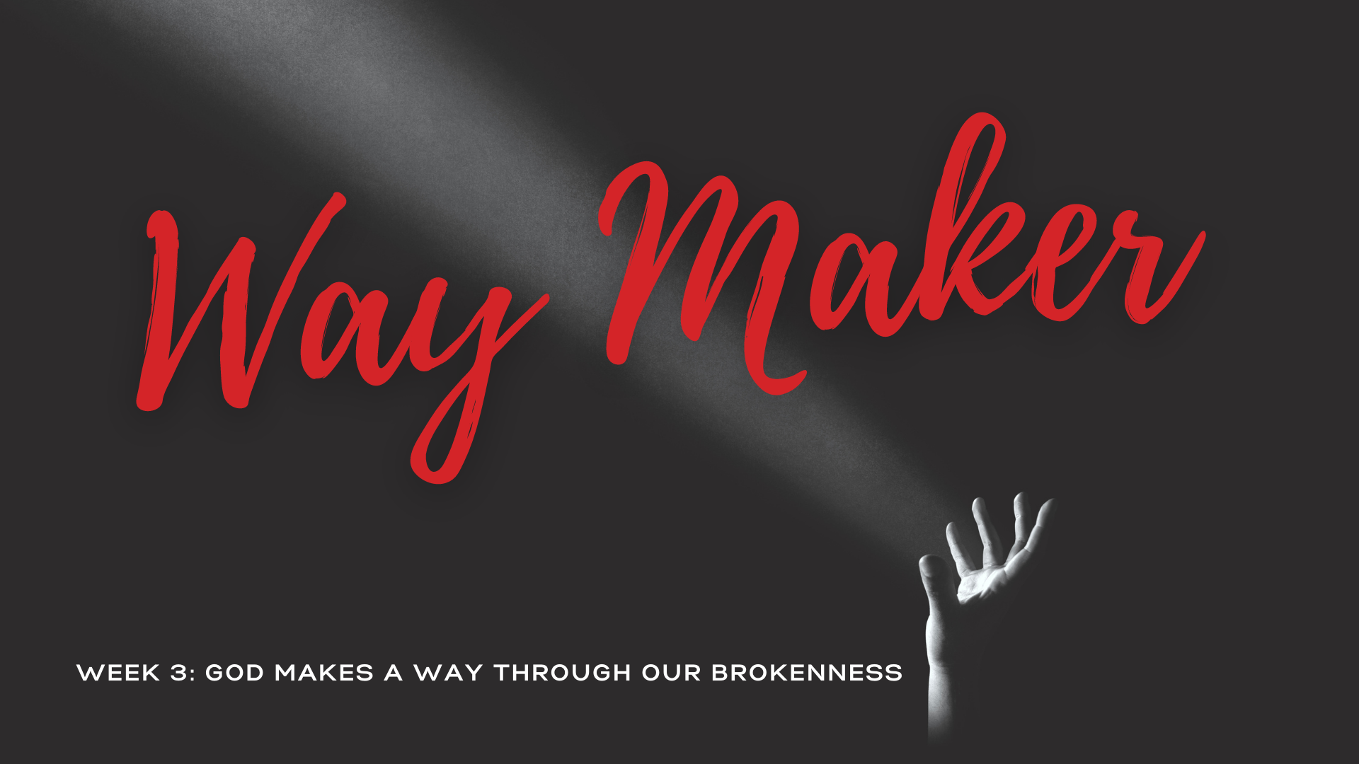 God Makes a Way Through Our Brokenness (Audio) episode artwork