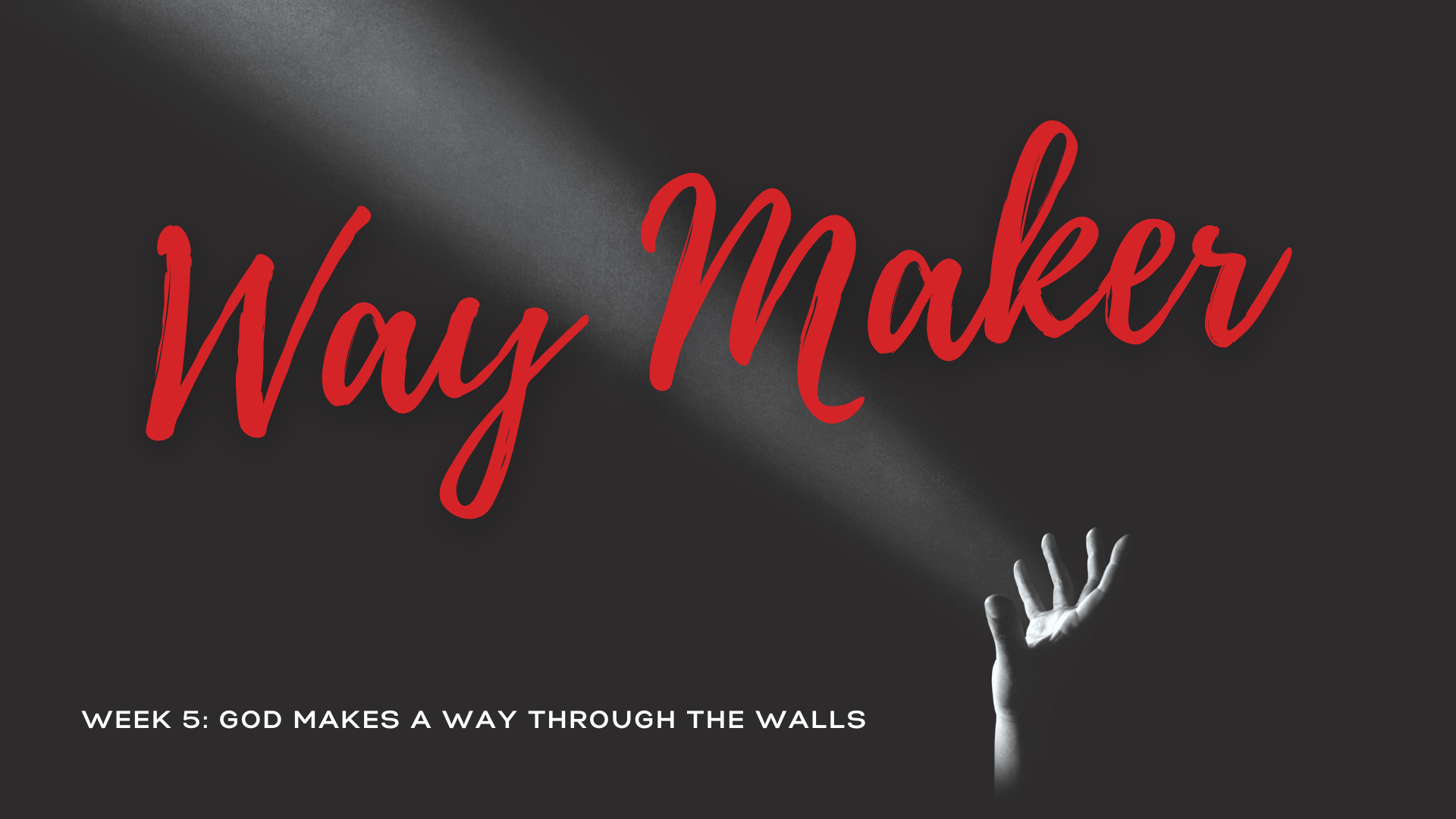 God Makes a Way Through the Walls (Audio) episode artwork