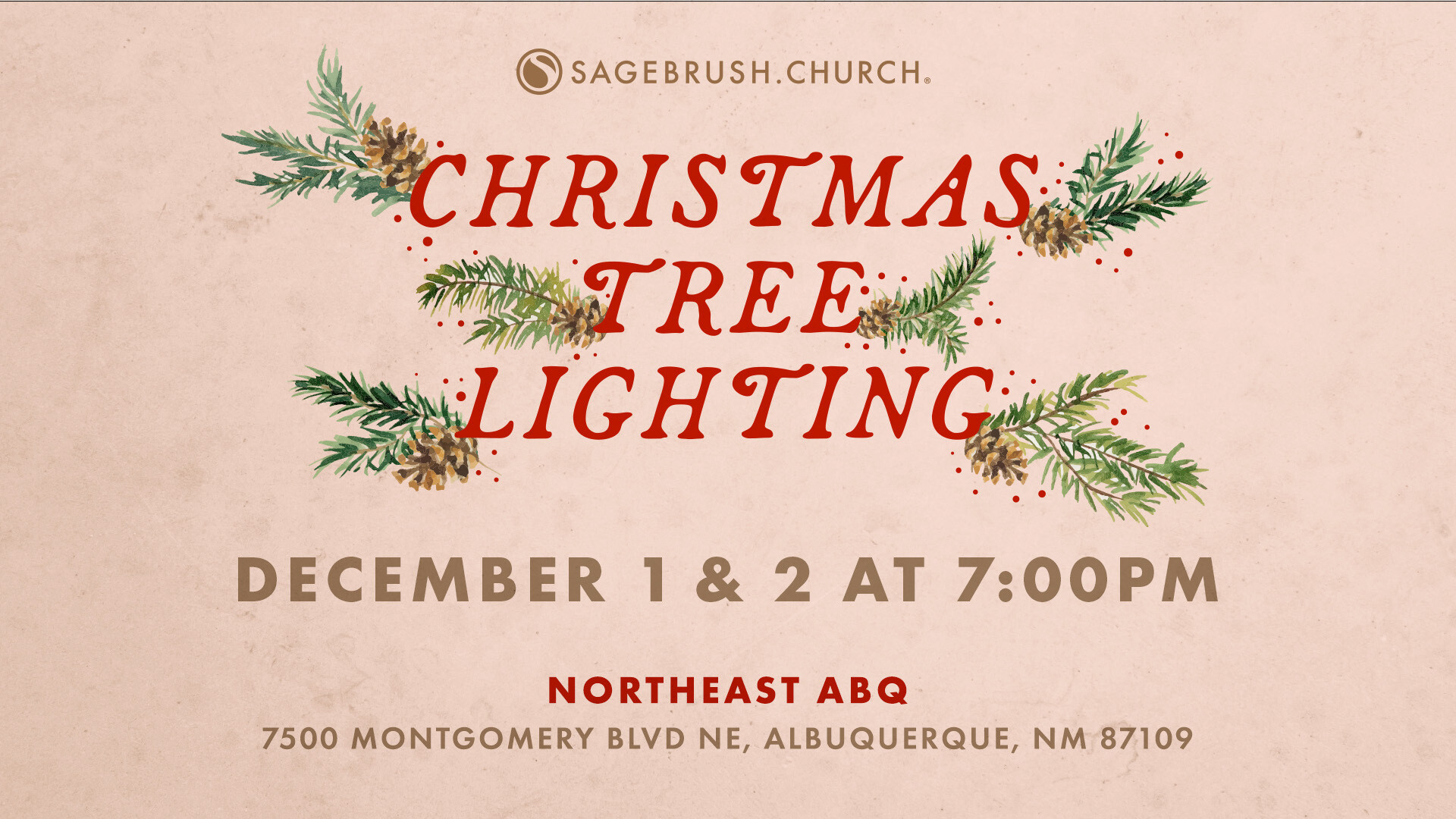 Christmas Tree Lighting (Dec 1 & 2)