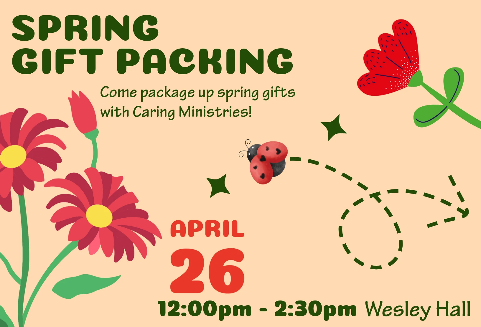 Packing For Spring Deliveries