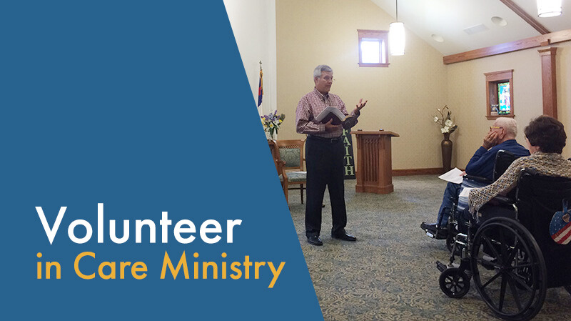 graphic: Volunteer in Care Ministry