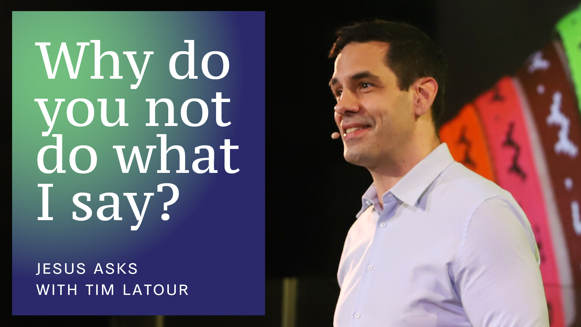 Jesus Asks: Why do you not do what I say? (Audio) episode artwork