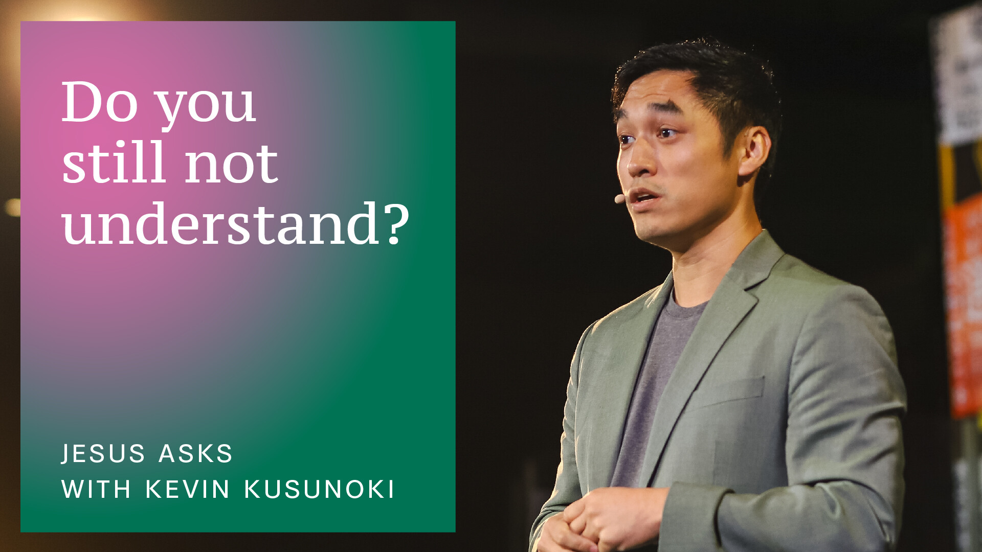 Jesus Asks: Do you still not understand? (Audio) episode artwork