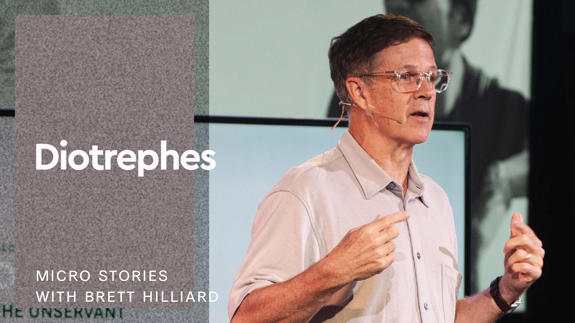 Micro Stories: Diotrephes (Audio) episode artwork