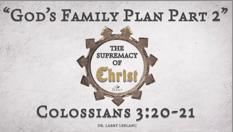 God's Family Plan part 2