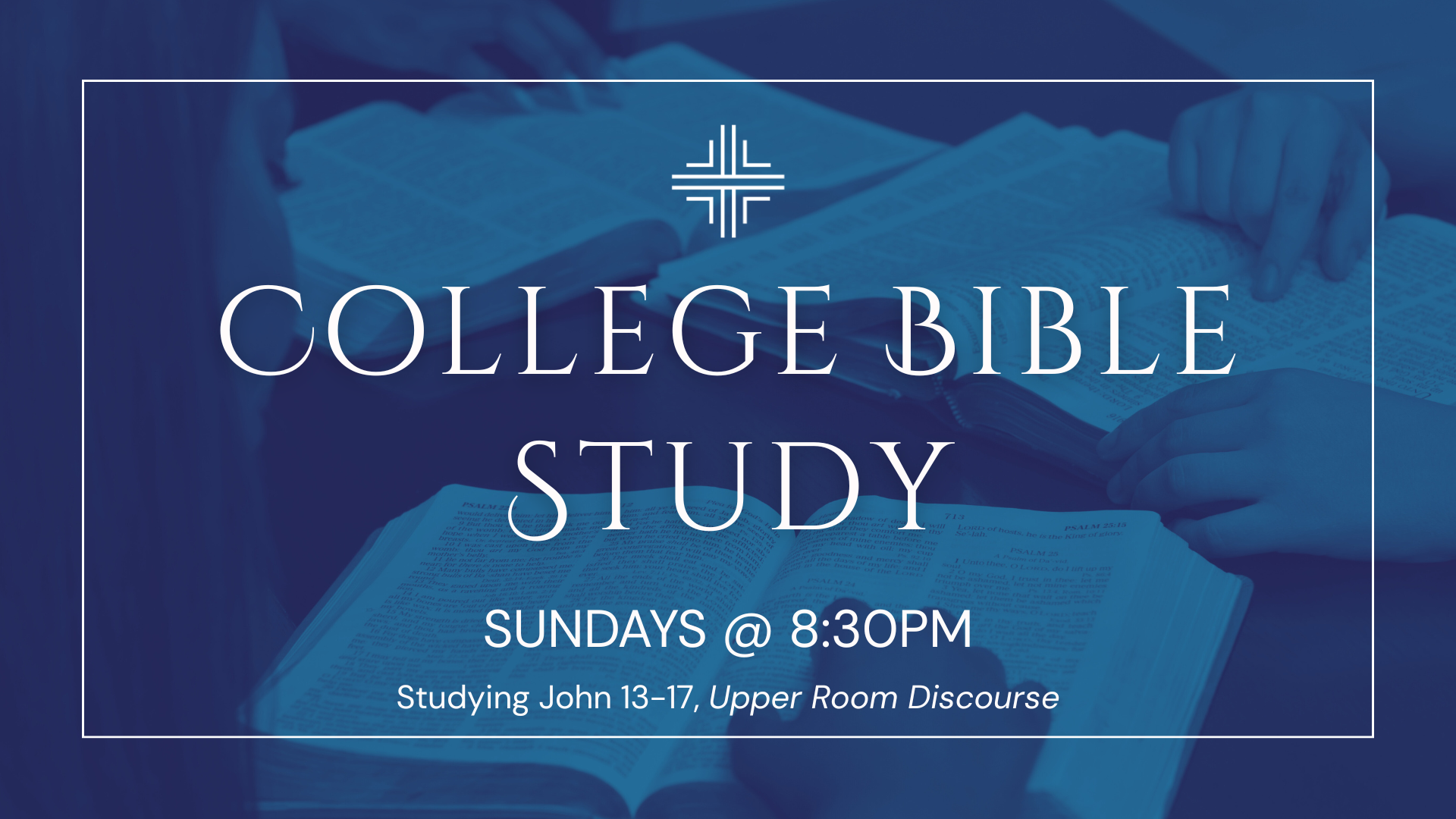 College Summer Bible Study