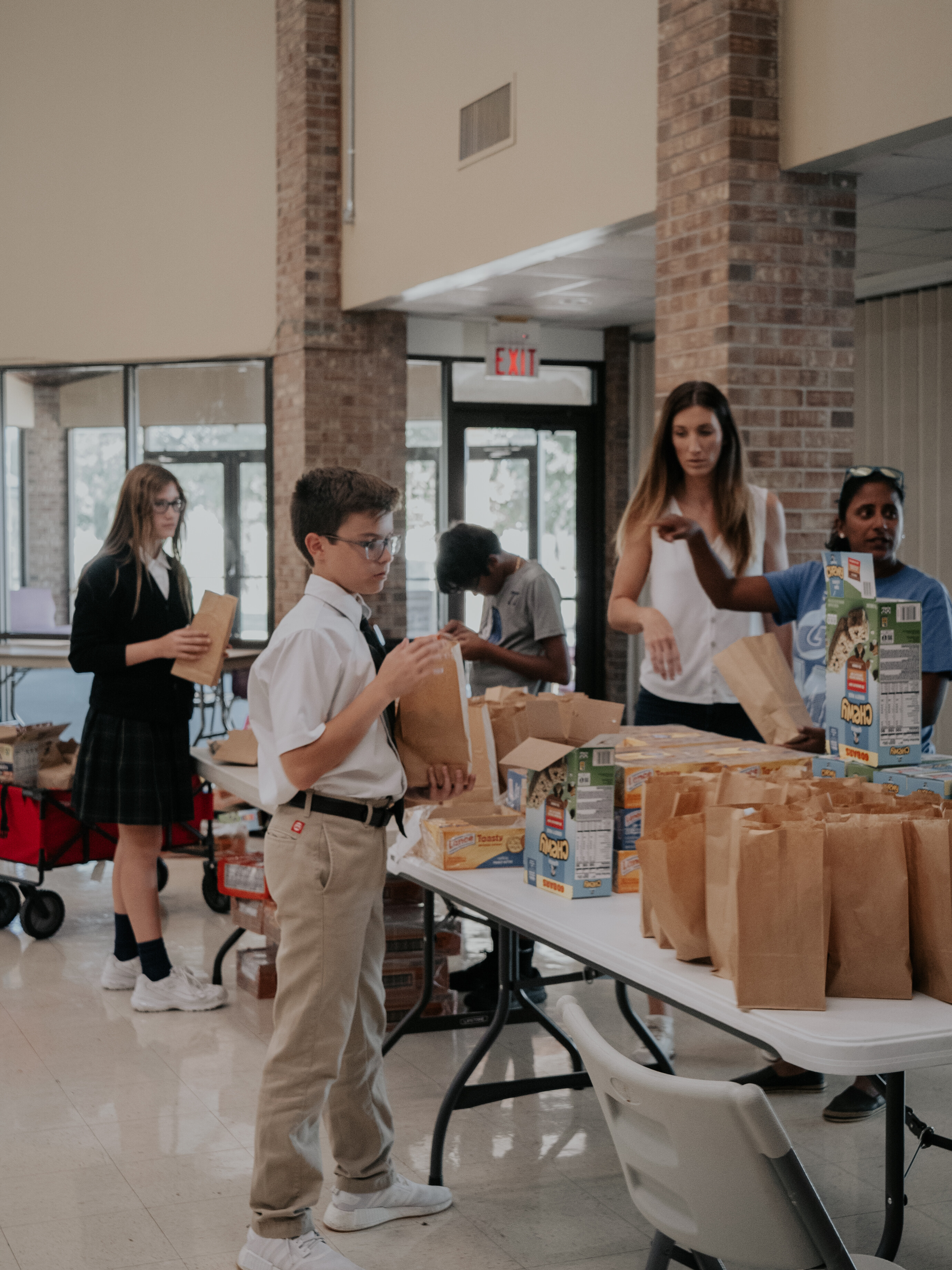 Sandwich Making and Snack Packing