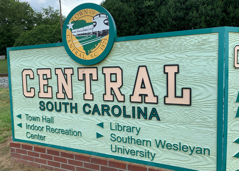 Town of Central ranked No. 10 among safest S.C. cities