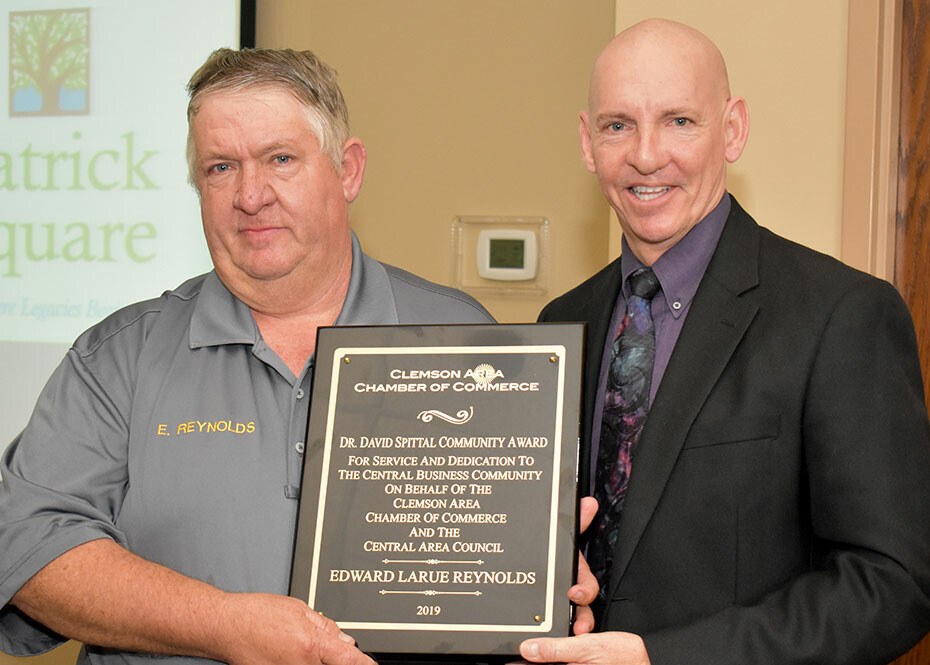 Reynolds receives 2019 Spittal Community Award