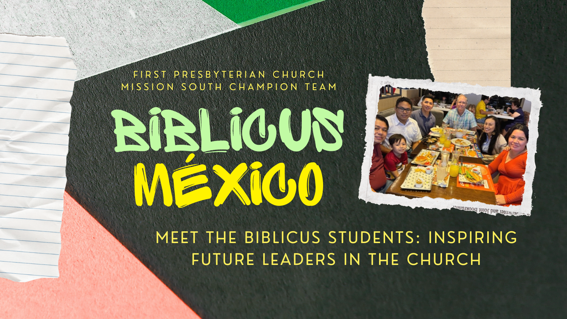 Meet the Biblicus Students: Inspiring Future Leaders in the Church