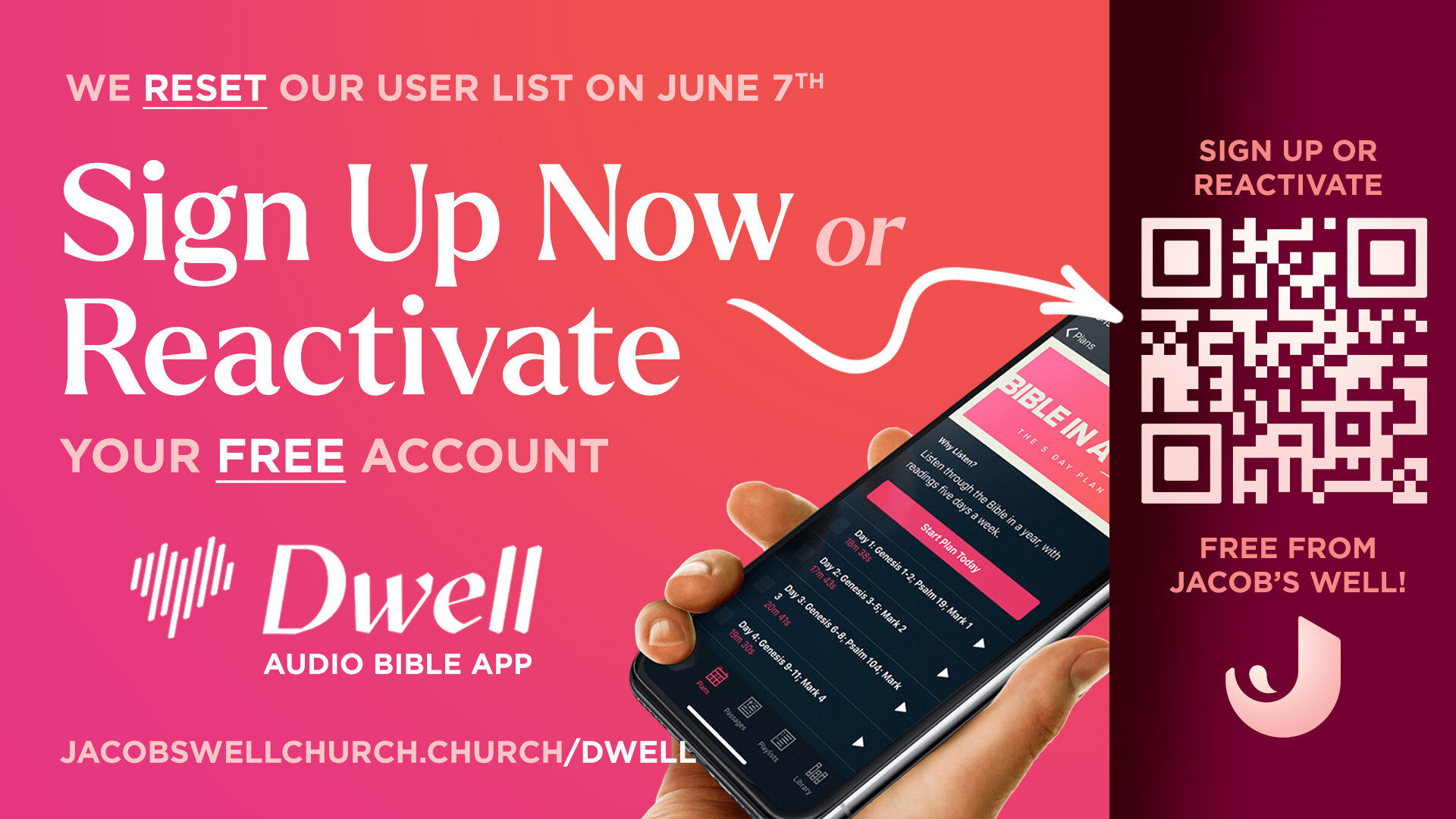 Dwell Audio Bible App