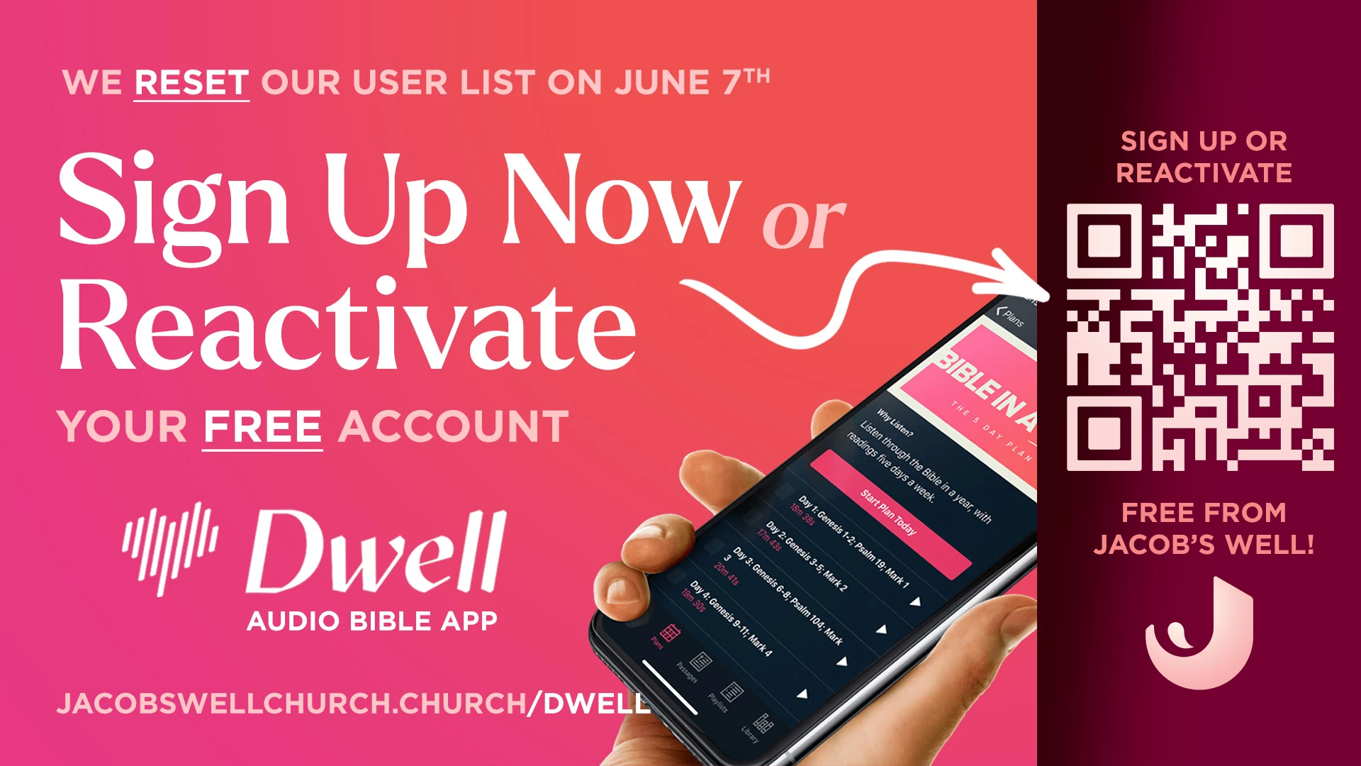 Dwell Audio Bible App
