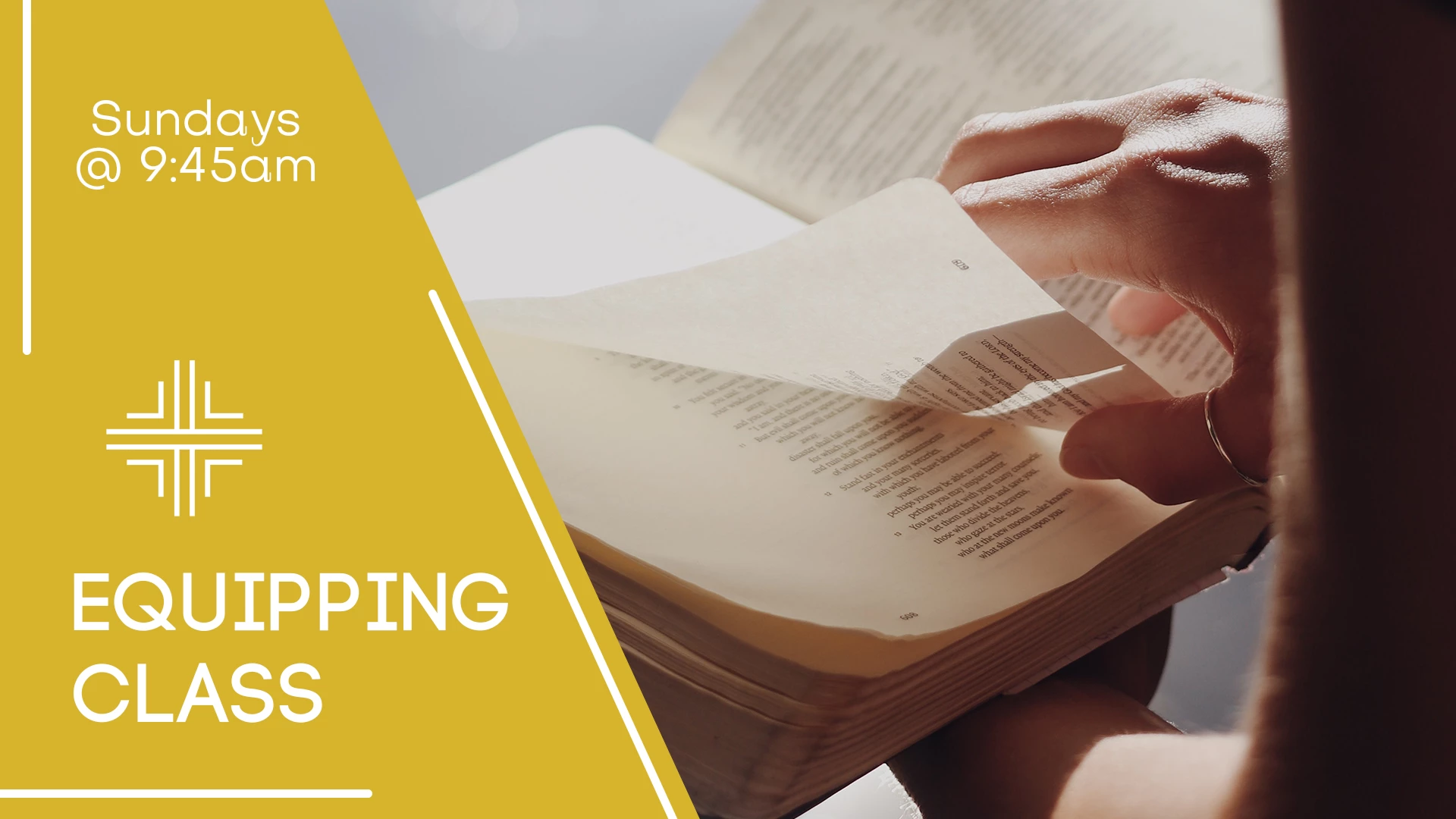Fall Equipping Classes